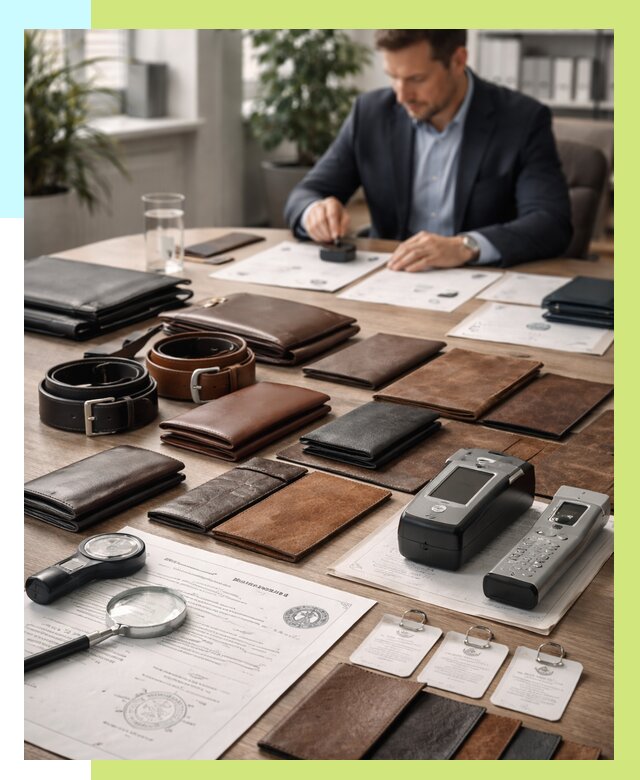 Сертификация кожаных изделий в Россоши от 12443 р. | Алешин-Рсс