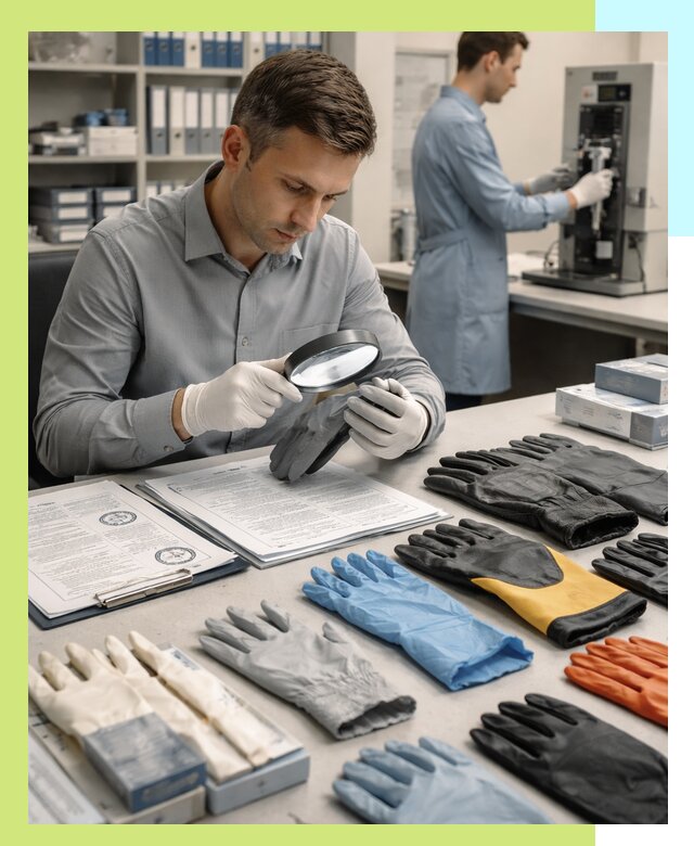 Сертификация перчаток и средств защиты продукции в Россоши