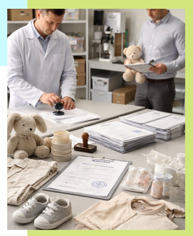 Сертификация детских товаров в Россоши от 15554 р. | Алешин-Рсс