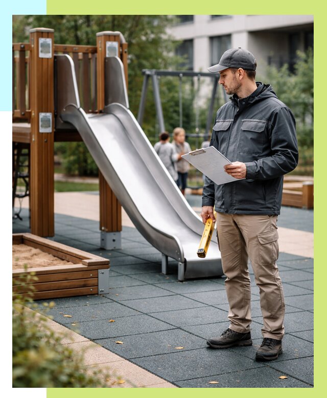 Сертификация детских площадок в Россоши от 25923 р. | Алешин-Рсс