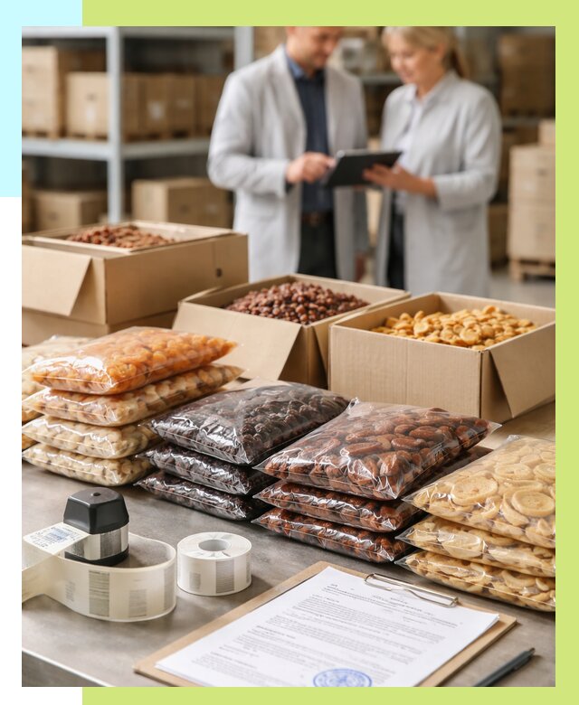 Сертификация сухофруктов в Россоши от 12443 р. | Алешин-Рсс под ключ