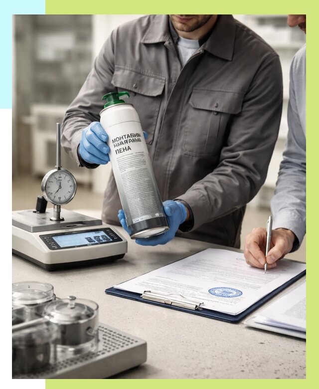 Сертификация монтажной пены в Россоши от 15554 р. | Алешин-Рсс