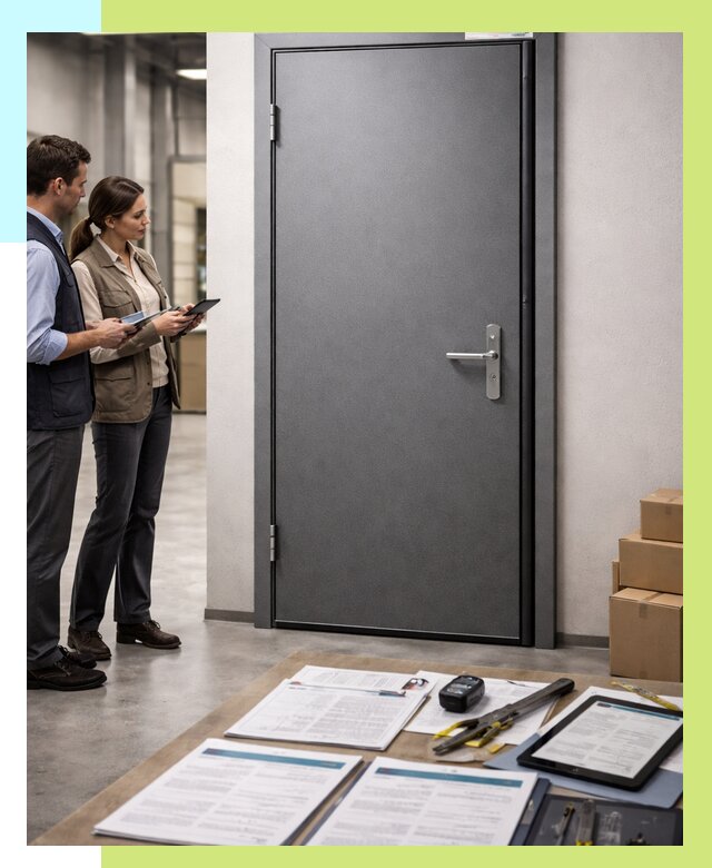 Сертификация противопожарных дверей в Россоши от 9332 р. | Алешин-Рсс