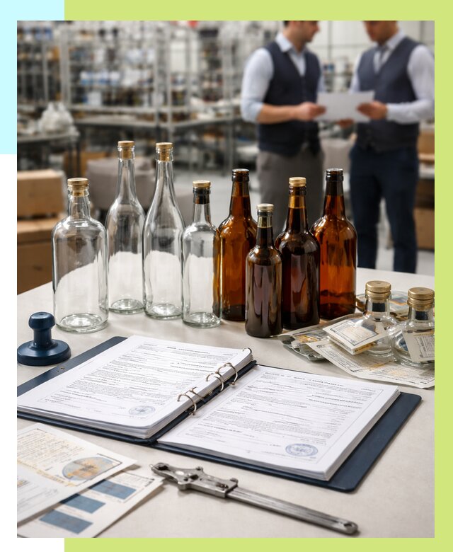 Сертификация стеклянных бутылок в Россоши от 25923 р. | Алешин-Рсс