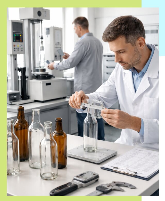 Сертификация стеклянных бутылок и сопутствующей упаковки в Россоши