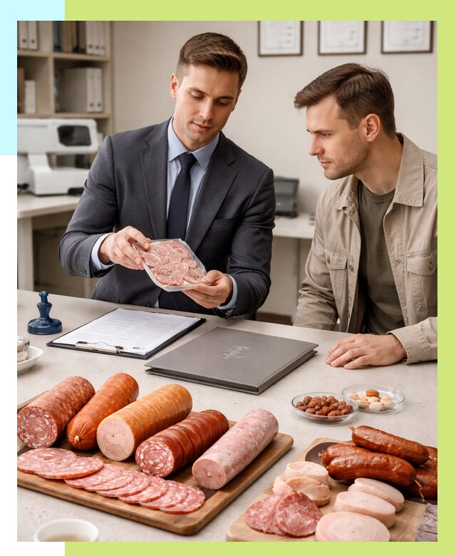 Сертификация колбасных изделий в Россоши от 7777 р. | Алешин-Рсс