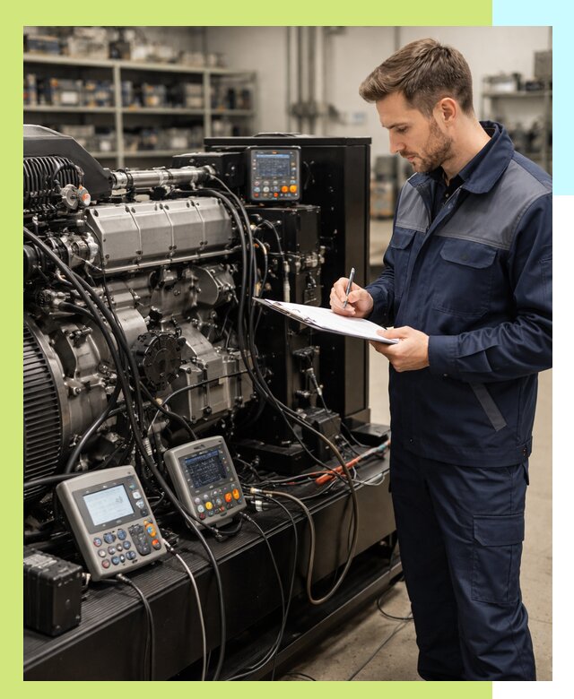Сертификация дизельных генераторов и их оборудования в Россоши