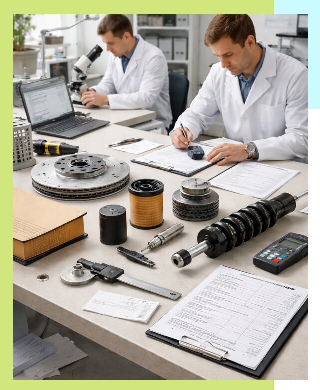 Сертификация автозапчастей и комплектующих в Россоши по ГОСТ