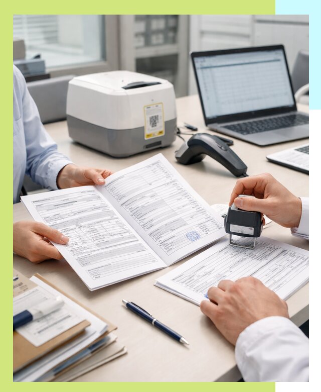 Оформление паспорта на товар и сопроводительных документов в Россоши