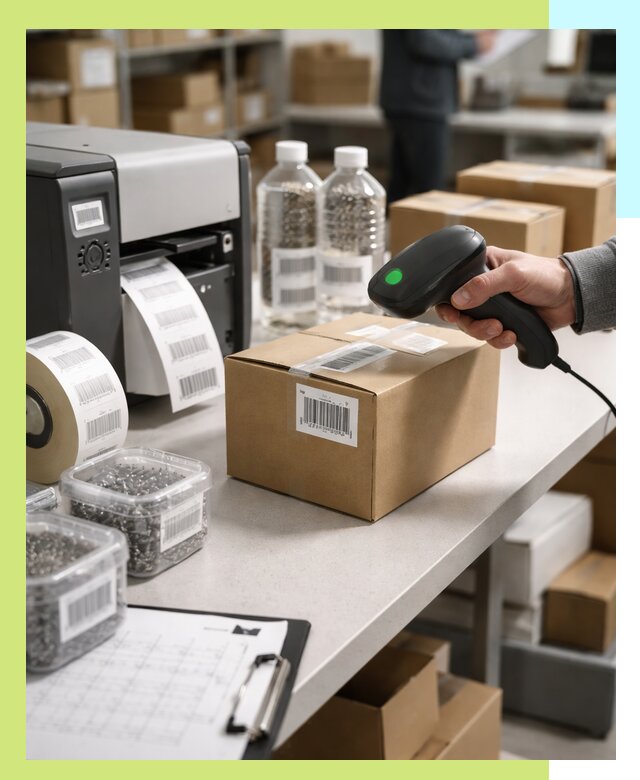 Штрихкодирование продукции и маркировка для продажи в Россоши