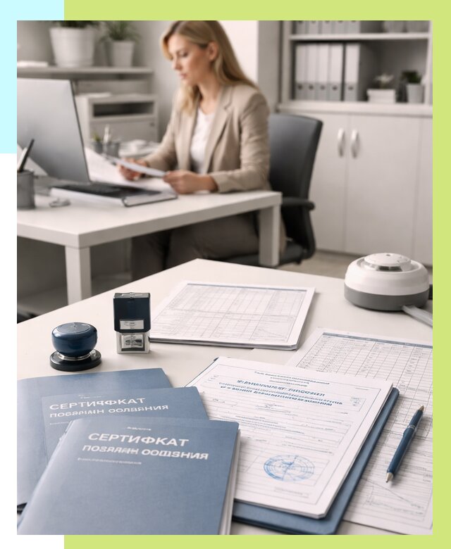 Сертификаты пожарной безопасности в Россоши от 15554 р. | Алешин-Рсс