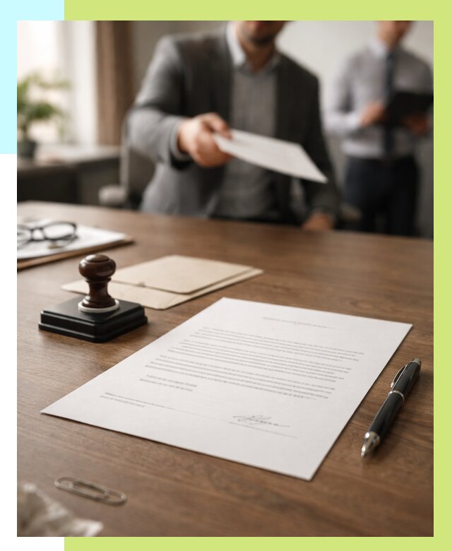 Отказное письмо по сертификации в Россоши от 3629 р. | Алешин-Рсс