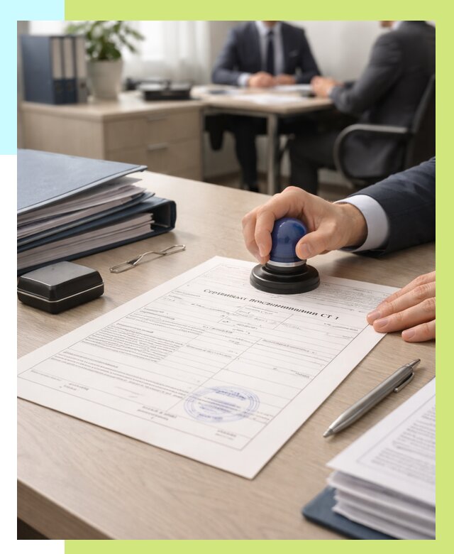 Сертификат происхождения СТ 1 в Россоши от 4666 р. | Алешин-Рсс