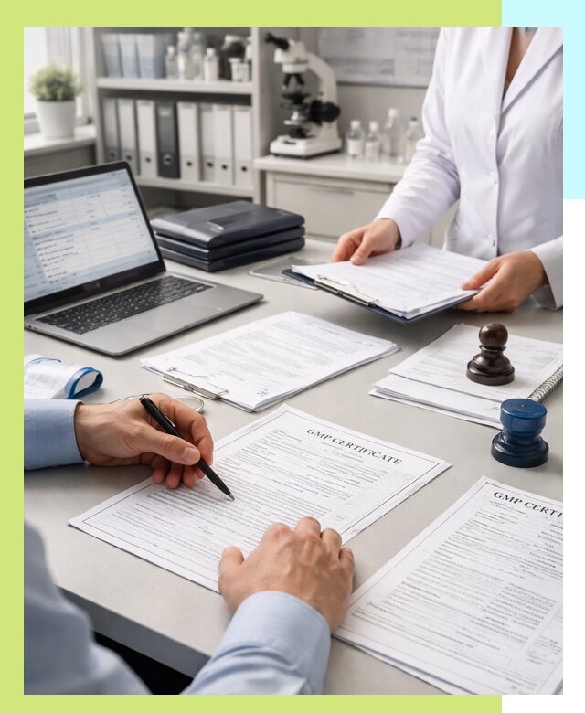 Оформление сертификата GMP в Россоши для фармпроизводства