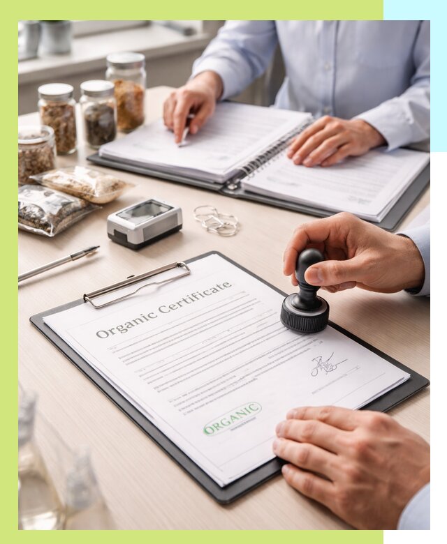 Получение органик сертификата для продукции в Россоши