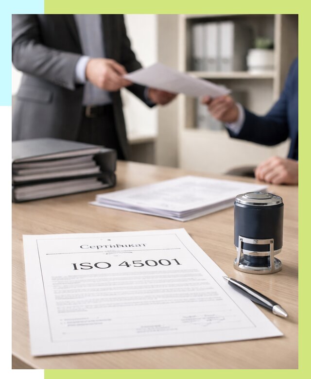 Сертификат ISO 45001 в Россоши под ключ от 46661 р. | Алешин-Рсс