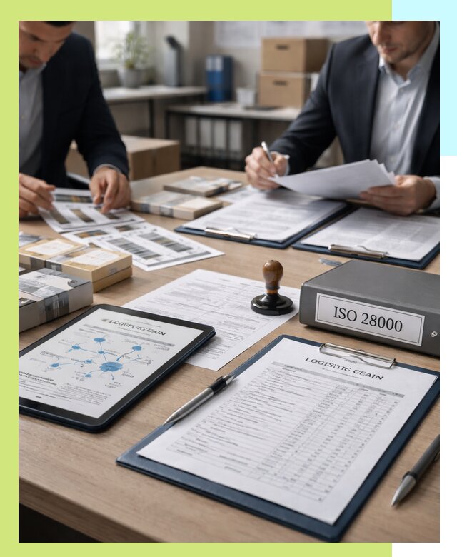 Получение сертификата ISO 28000 по безопасности цепи поставок в Россоши