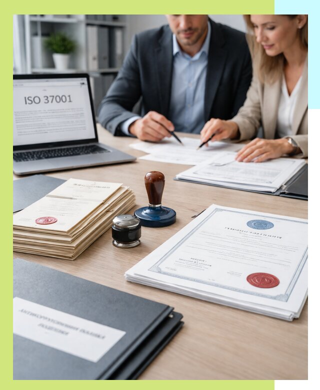 Получение сертификата ISO 37001 по системе борьбы с коррупцией в Россоши