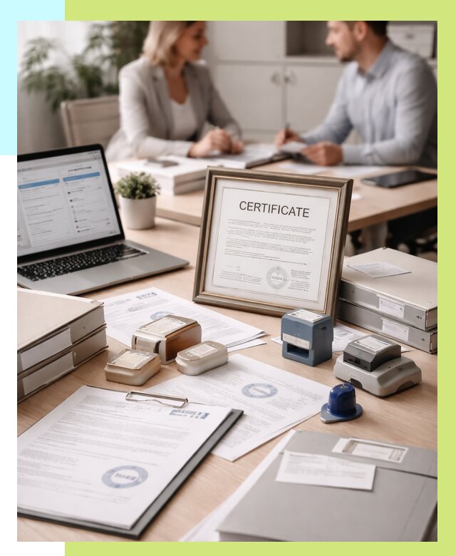 Сертификация компании в Россоши от 46661 р. | Алешин-Рсс — заказ